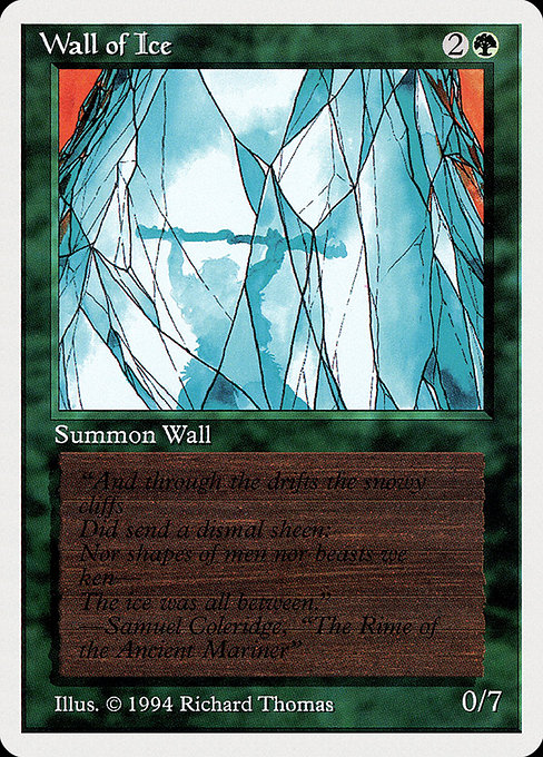 Wall of Ice from Summer Magic / Edgar