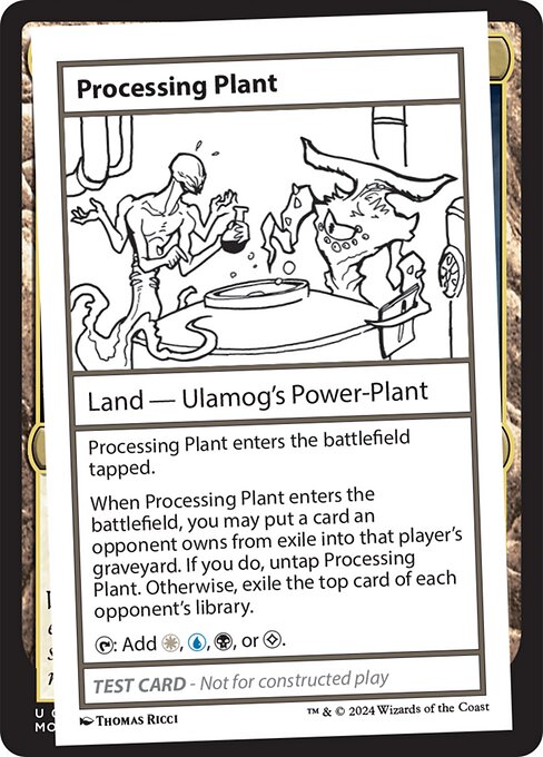 Processing Plant highlighted card art
