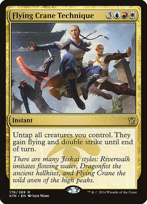 Flying Crane Technique from Khans of Tarkir
