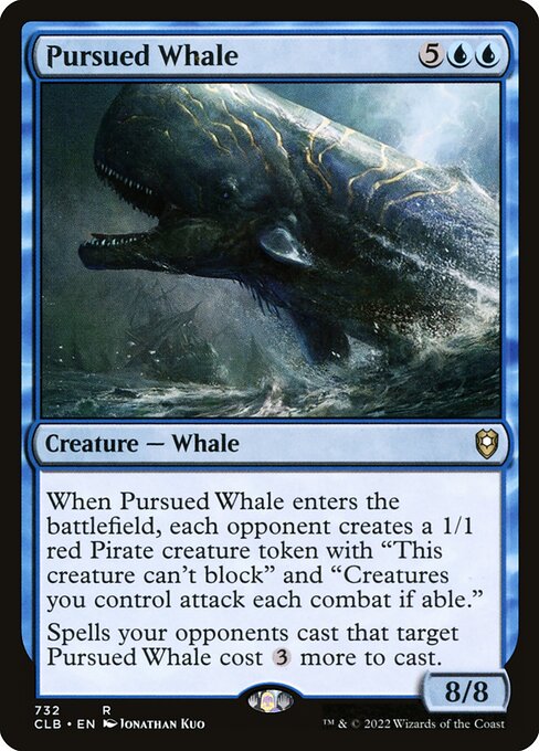 Pursued Whale from Commander Legends: Battle for Baldur's Gate