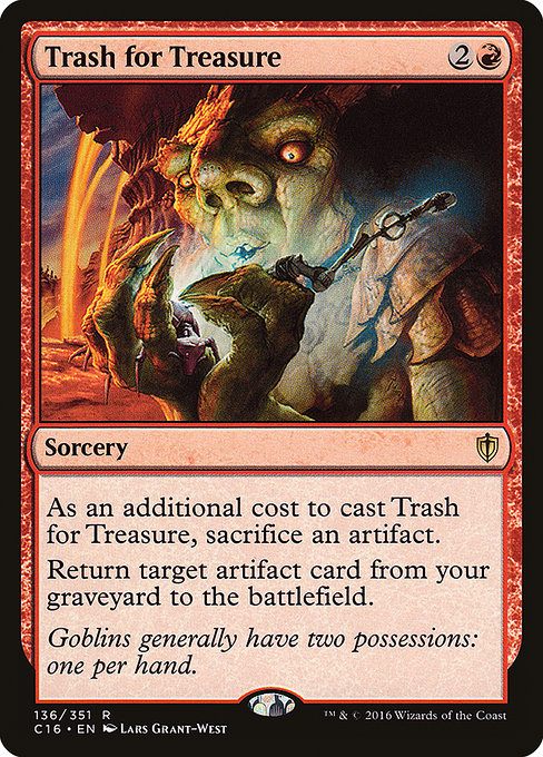 Trash for Treasure from Commander 2016