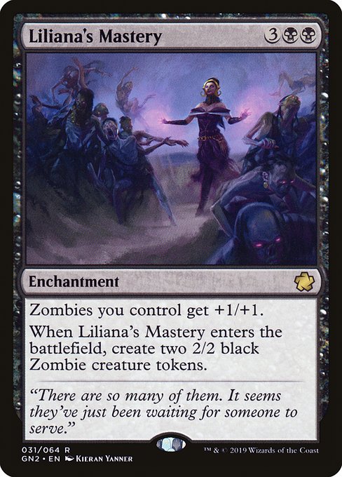 Liliana's Mastery from Game Night 2019