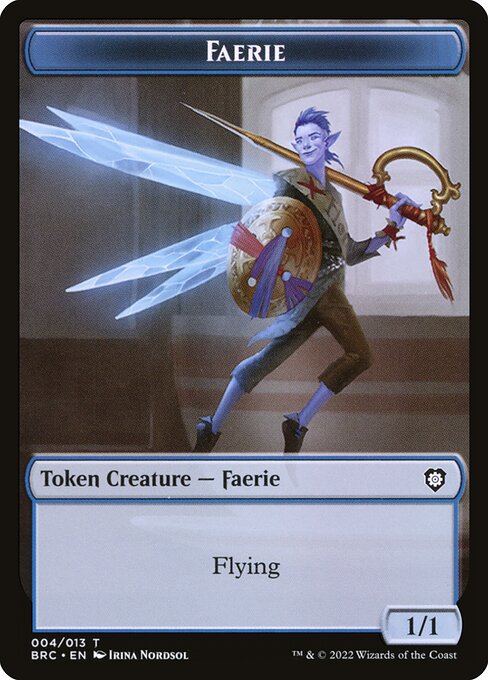Faerie from The Brothers' War Commander Tokens