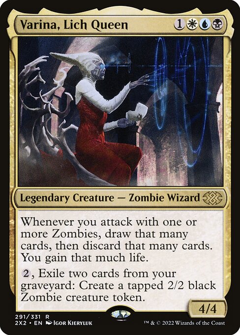 Varina, Lich Queen from Double Masters 2022