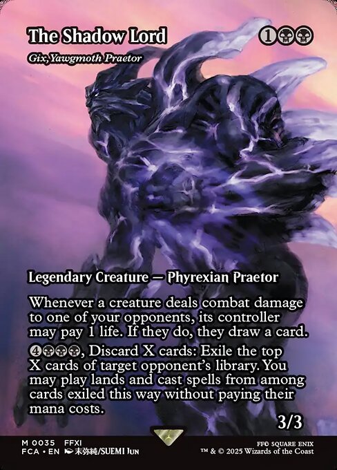 Gix, Yawgmoth Praetor highlighted card art