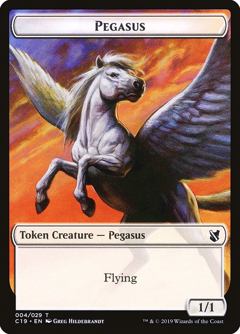 Pegasus from Commander 2019 Tokens