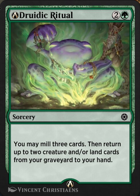 A-Druidic Ritual highlighted card art