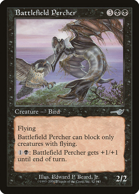 Battlefield Percher highlighted card art