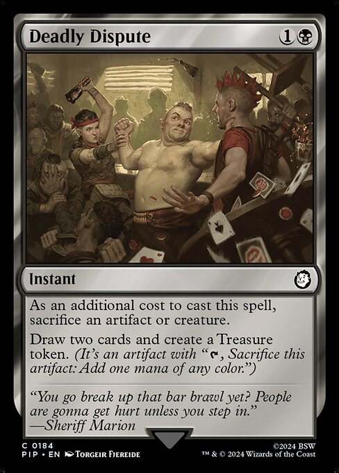 Deadly Dispute from Fallout