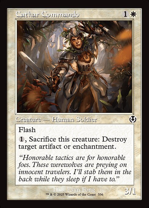 Cathar Commando from Innistrad Remastered