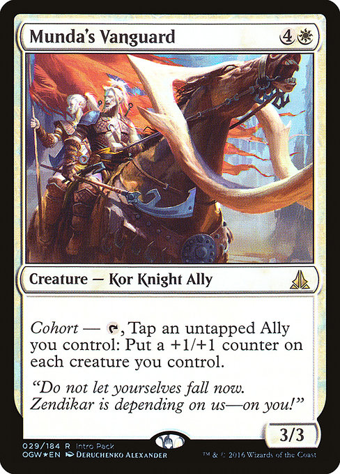 Munda's Vanguard from Oath of the Gatewatch Promos