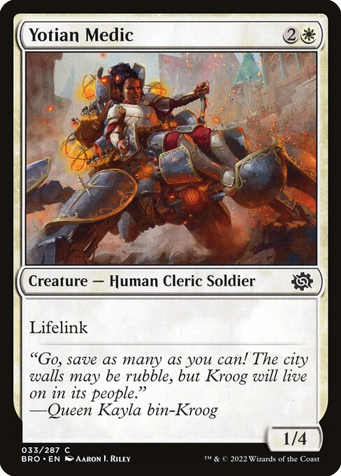 Yotian Medic highlighted card art