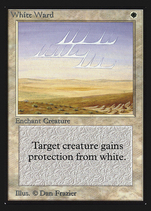 White Ward from Collectors' Edition