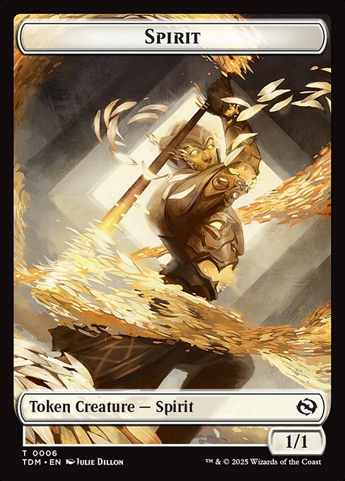 Spirit highlighted card art