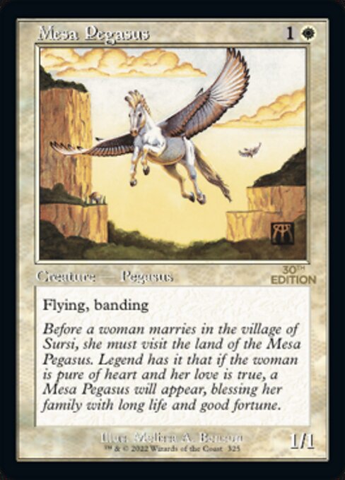 Mesa Pegasus from 30th Anniversary Edition