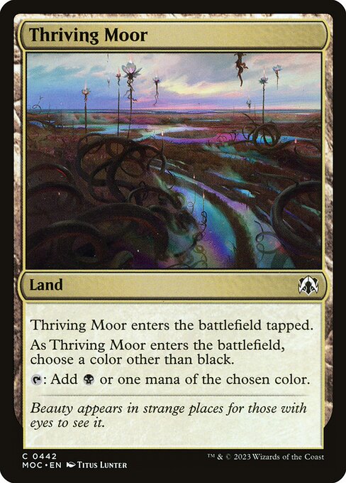Thriving Moor from March of the Machine Commander