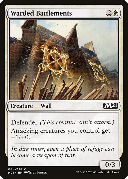 Warded Battlements highlighted card art