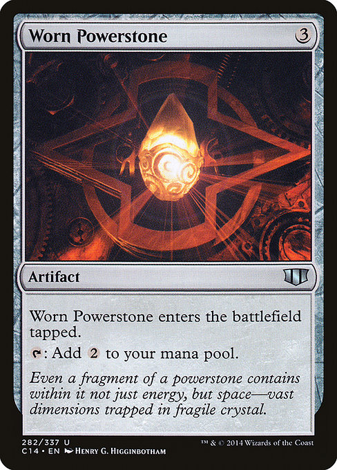 Worn Powerstone from Commander 2014