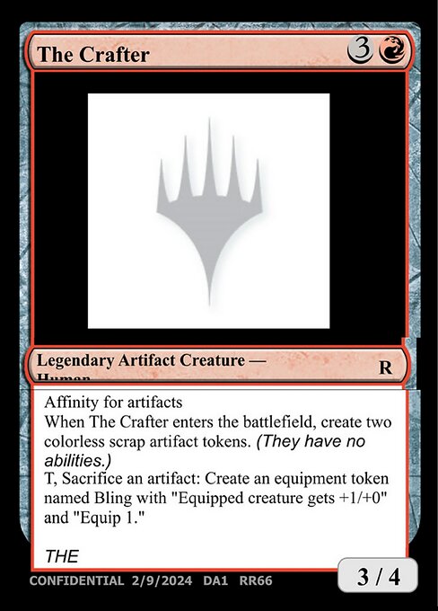 The Crafter highlighted card art