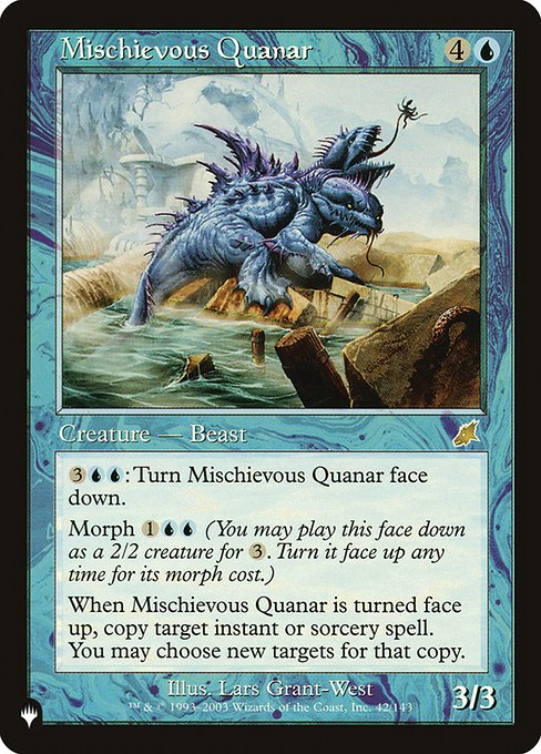 Mischievous Quanar highlighted card art
