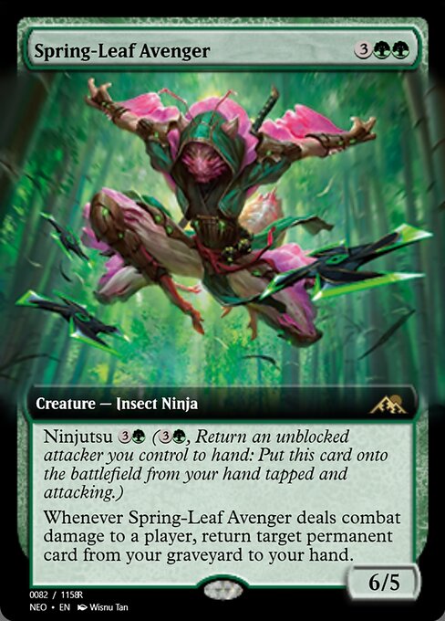 Spring-Leaf Avenger highlighted card art
