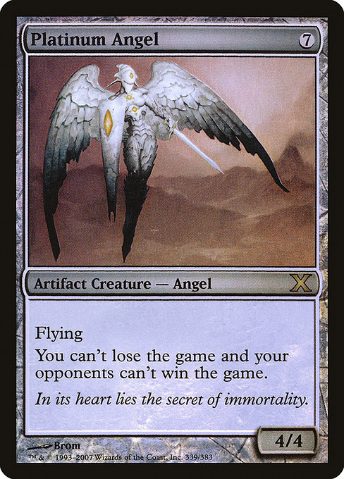 Platinum Angel from Tenth Edition
