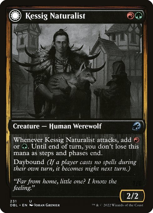 Kessig Naturalist // Lord of the Ulvenwald from Innistrad: Double Feature