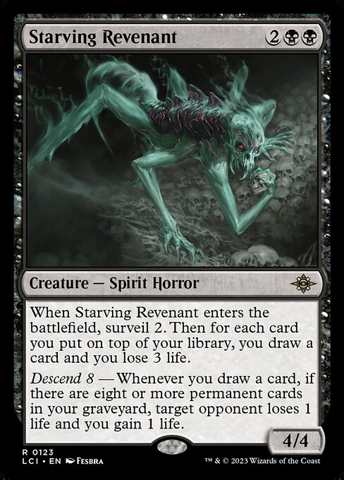 Starving Revenant from The Lost Caverns of Ixalan