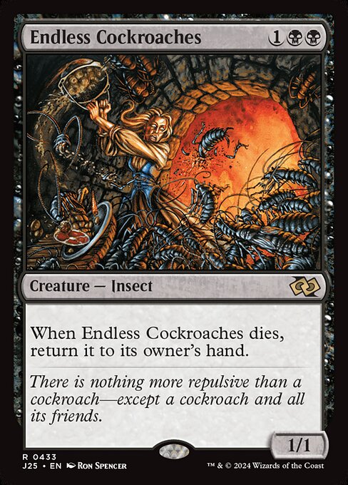 Endless Cockroaches highlighted card art