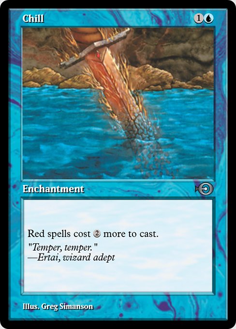 Chill highlighted card art