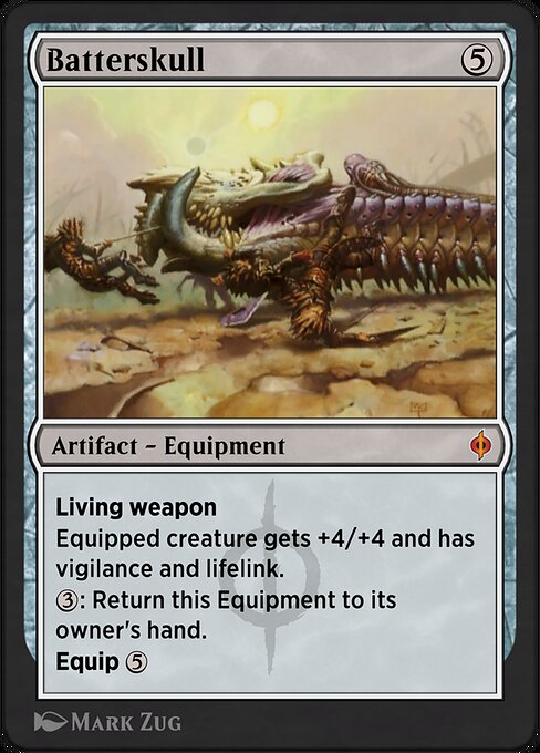 Batterskull highlighted card art