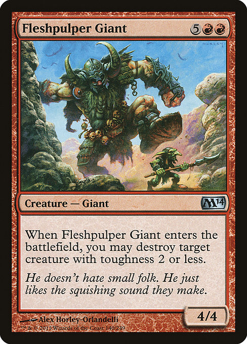 Fleshpulper Giant highlighted card art