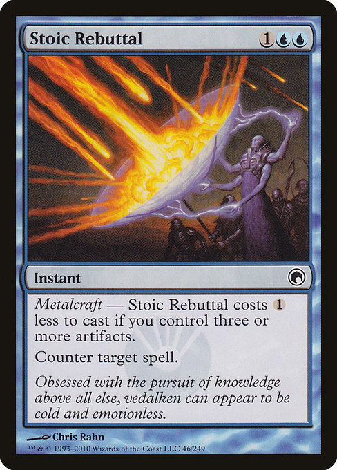 Stoic Rebuttal from Scars of Mirrodin