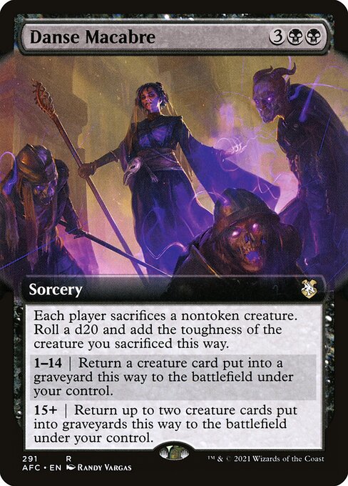 Danse Macabre from Forgotten Realms Commander