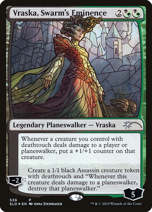 Vraska, Swarm's Eminence highlighted card art