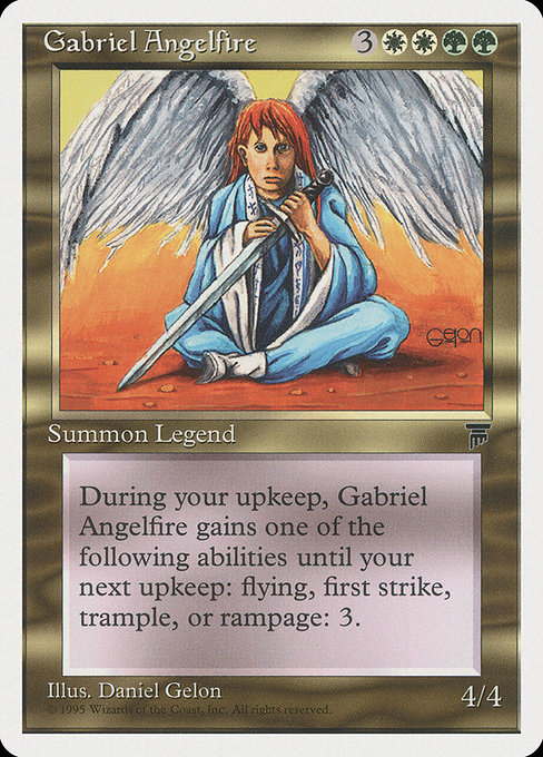Gabriel Angelfire from Chronicles