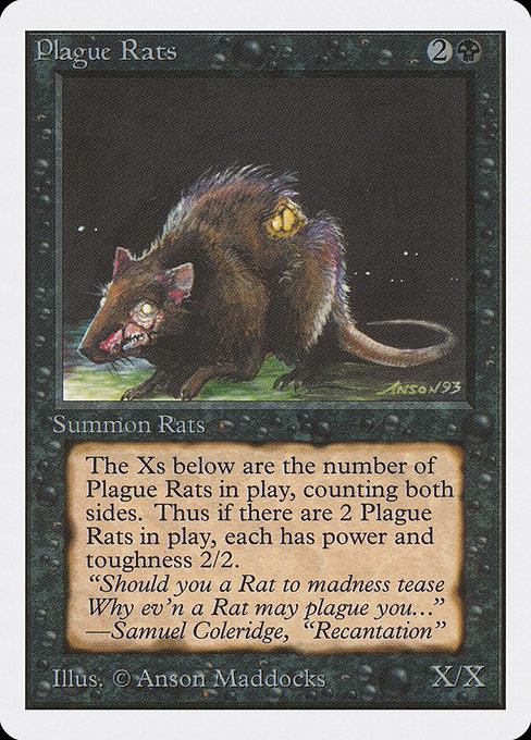 Plague Rats from Unlimited Edition