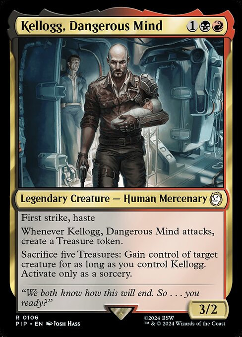 Kellogg, Dangerous Mind from Fallout