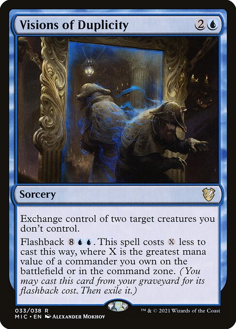 Visions of Duplicity highlighted card art