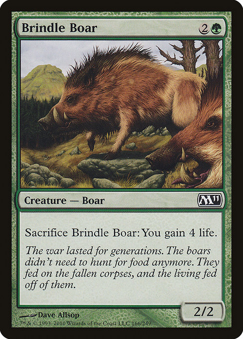Brindle Boar from Magic 2011