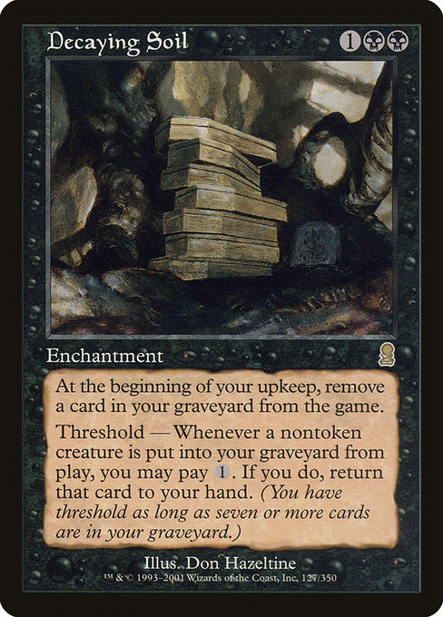 Decaying Soil highlighted card art