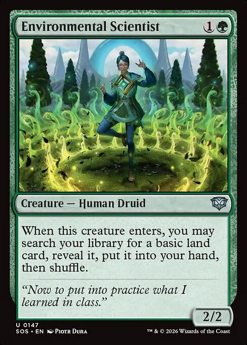 Environmental Scientist from Secrets of Strixhaven
