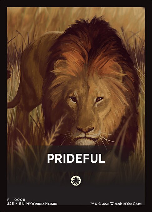 Prideful highlighted card art
