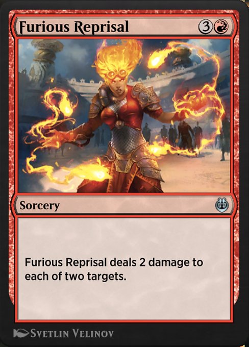 Furious Reprisal from Kaladesh Remastered