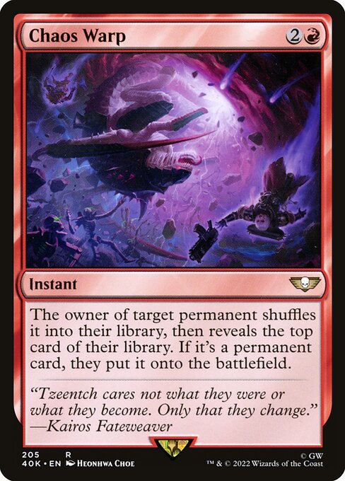 Chaos Warp from Warhammer 40,000 Commander