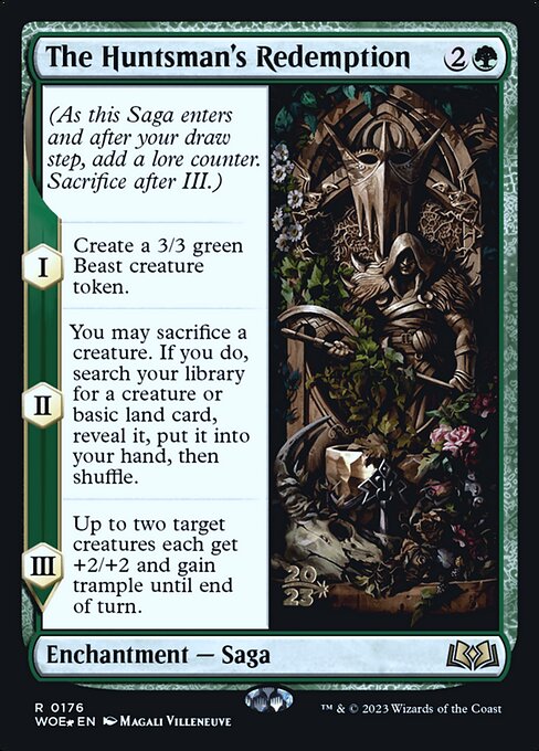 The Huntsman's Redemption from Wilds of Eldraine Promos