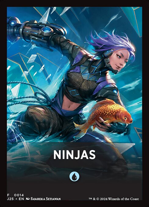 Ninjas highlighted card art