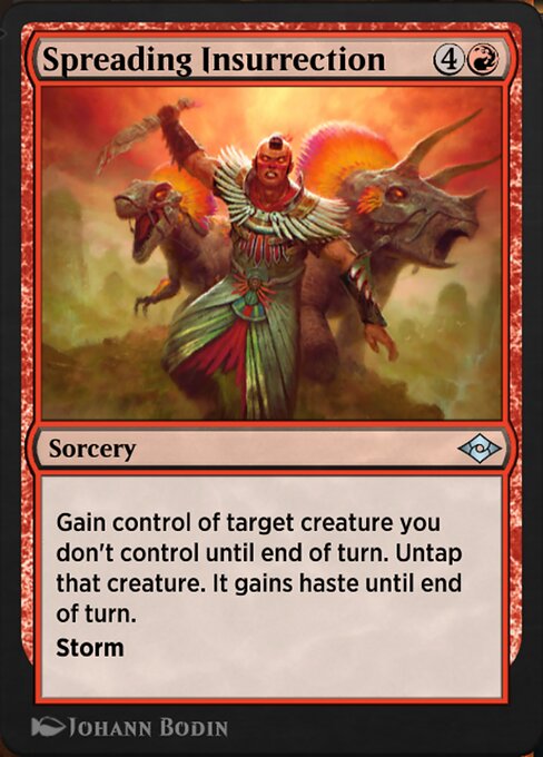 Spreading Insurrection highlighted card art