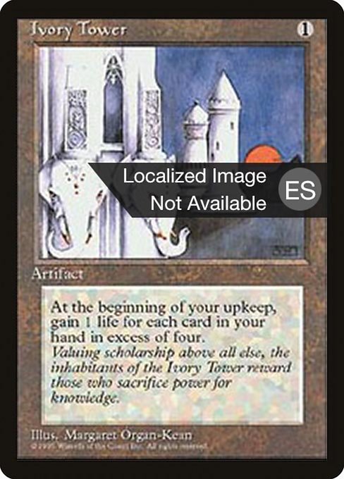 Ivory Tower from Fourth Edition Foreign Black Border