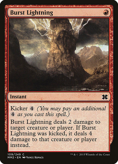 Burst Lightning from Modern Masters 2015